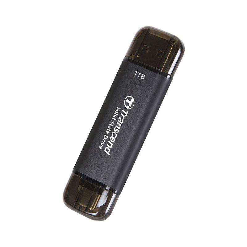 Transcend SSD 1TB ESD310C USB 3.2 Gen 2x1 - Black 