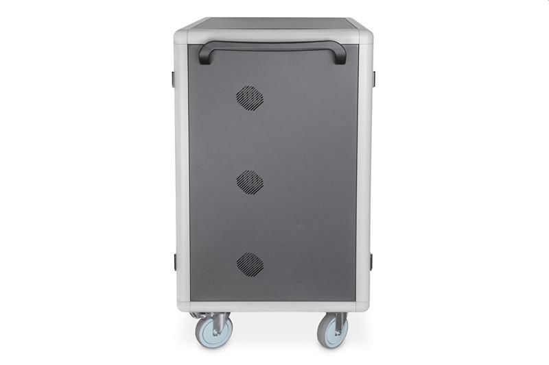 DIGITUS nabíjecí vozík pro notebooky/tablety, až pro 30 zařízení do 15,6", 30xUSB-A (5V/2,1A - 10W na zař.) 