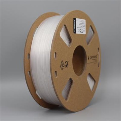 Tlačová struna (filament) GEMBIRD, PETG, 1,75mm, 1kg, natural
