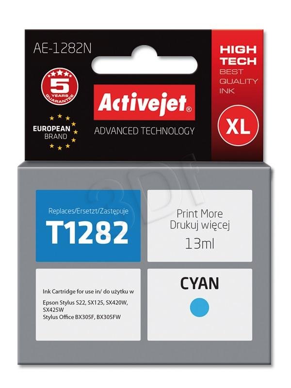 ActiveJet atrament AE-1282 náhrada za Epson T1282 cyan 13 ml