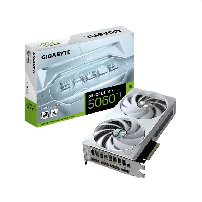 GIGABYTE GeForce RTX 5060 Ti EAGLE ICE/ OC/ 16GB/ GDDR7