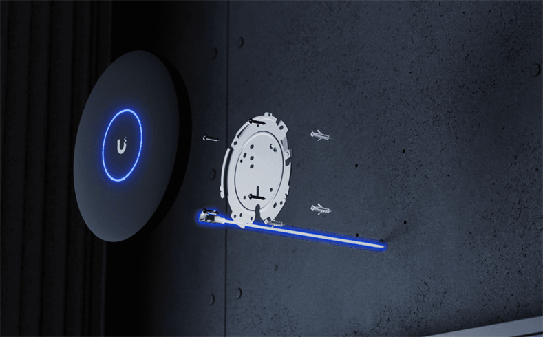 Ubiquiti UniFi AP 7 Pro-XGS   WiFi7  (688/8600/5800Mbps)  čierna