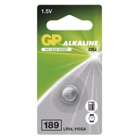 EMOS GP Alkalická gombíková batéria LR54, AG10 (189F), 1 ks