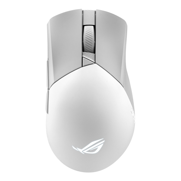 ASUS myš ROG GLADIUS III Wireless Aimpoint White (P711), RGB, Bluetooth, bílá