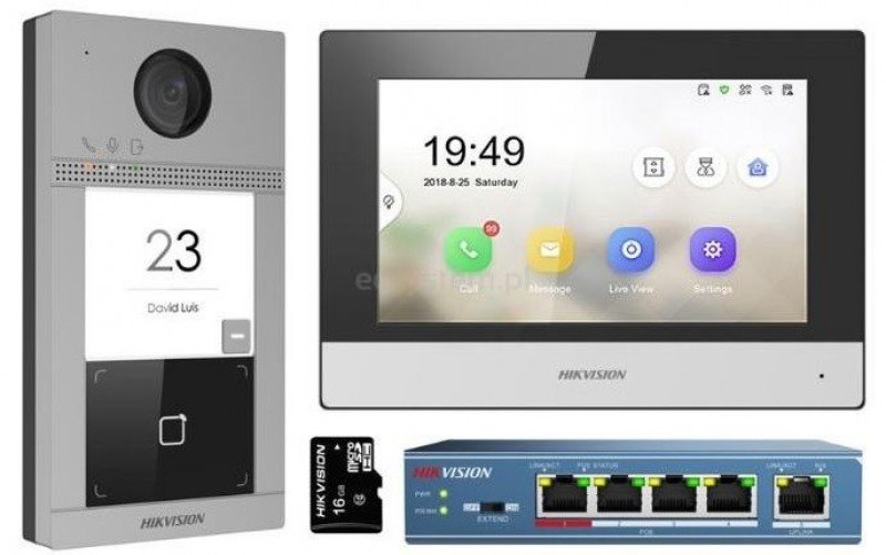 Hikvision DS-KIS604-S(C)  IP Kit