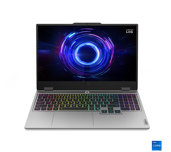 Lenovo LOQ 15IRX10 Intel i5-13450HX 16GB 512GB-SSD 15.6"FHD IPS RTX5050-8GB DOS Luna Grey