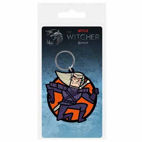 Kľúčenka The Witcher Geralt 3D 