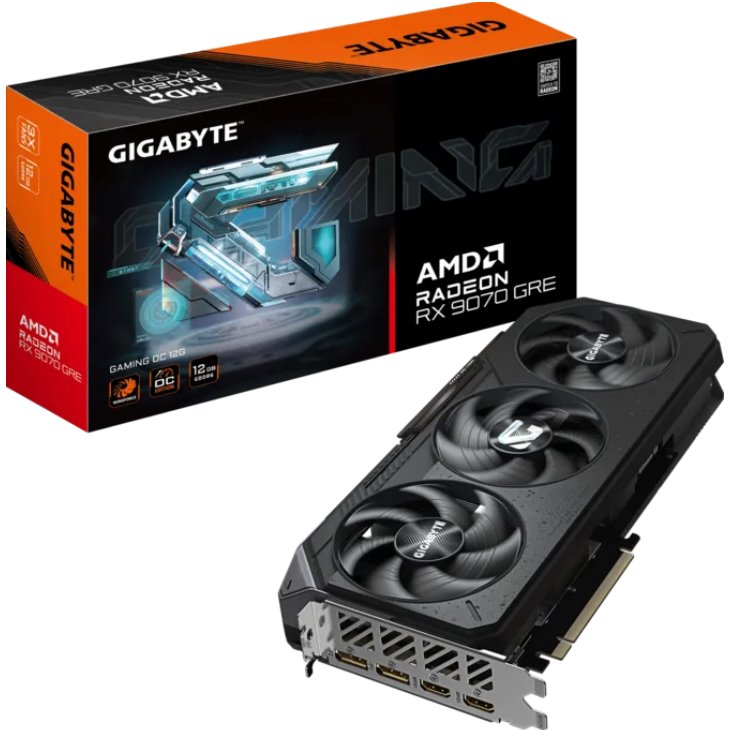 Gigabyte Radeon RX 9070 GRE GAMING OC 12G