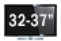 LCD-TV 32 až 37 palcov
