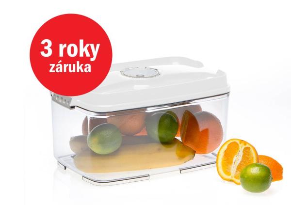 STATUS Tritan vákuová dóza 4,5l 178701, biela