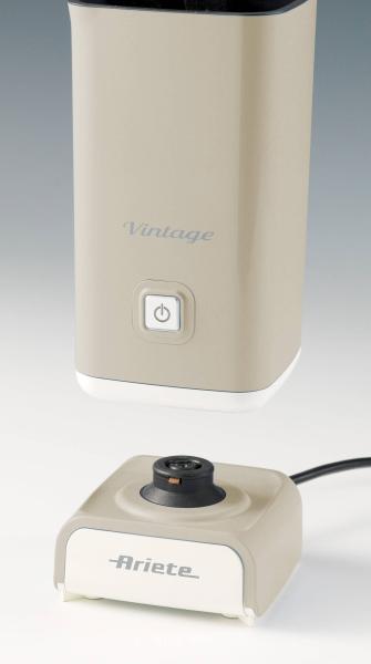Ariete Vintage Milk Frother 2878/03, krémový 
