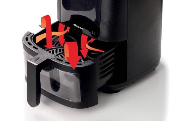 Ariete Airy Fryer 6L 4626, čierna 