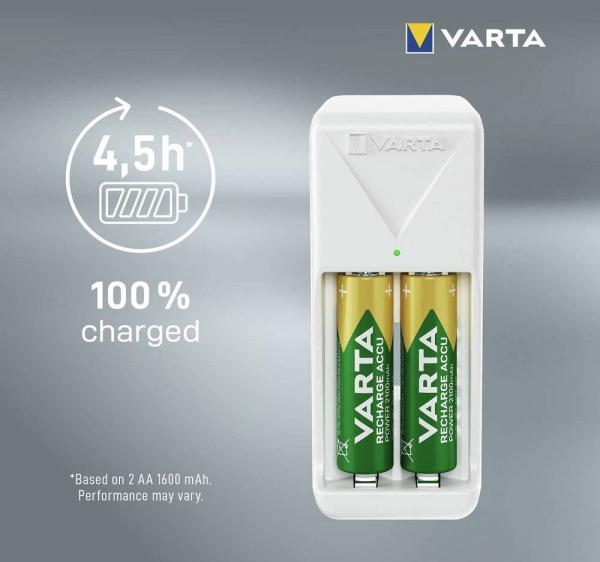 Varta Mini Charger+2xAA 2100mAh 57656-451 